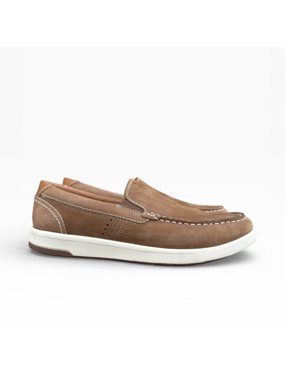 Florsheim Crossover Moc Toe Slip on Loafers Men's Size 10 Brown